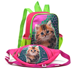 Комплект детский рюкзак + бананка "Котёнок 2" 
