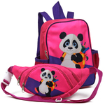 Комплект детский рюкзак + бананка "Панда 4"